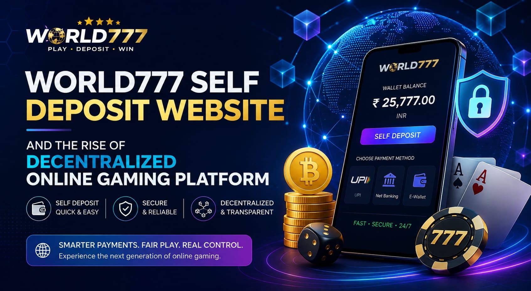 world777 self deposit website